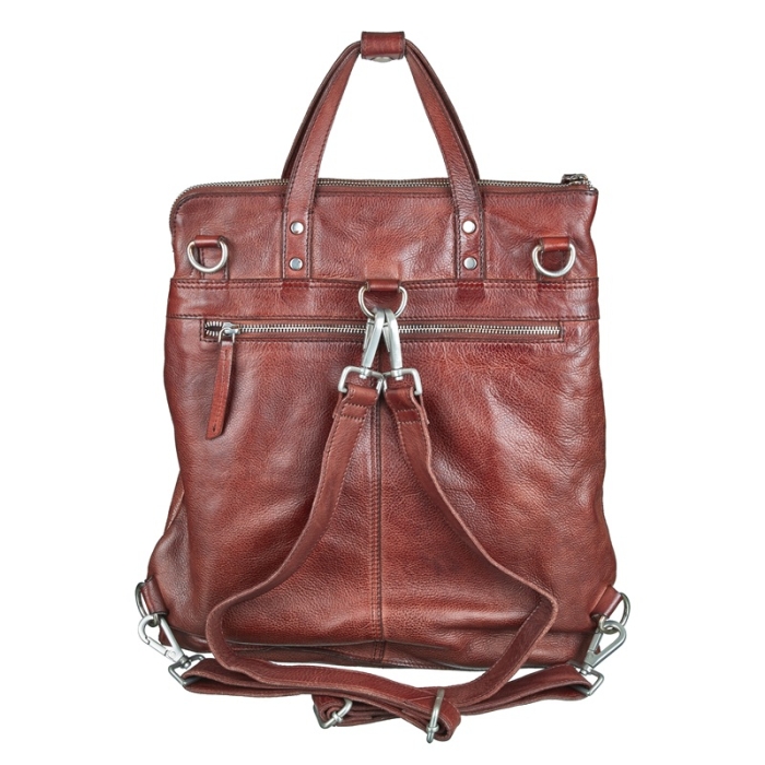 SHOPPER BACKPACK COGNAC